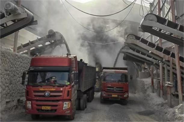 陕西丝瓜视频免费在线定量装车项目现场